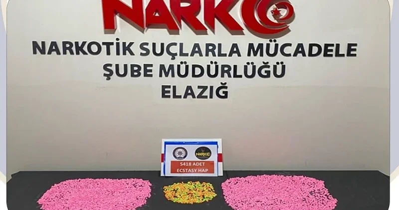 Elazığ’da zehir tacirlerine darbe: Üç tutuklama Elazığ Haberleri