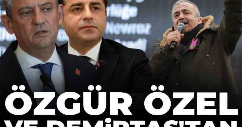 Özgür Özel ve Demirtaş tan Sırrı Süreyya Önder mesajları