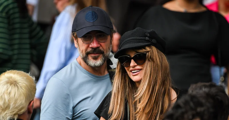Penelope Cruz ve Javier Bardem çifti futbol maçında