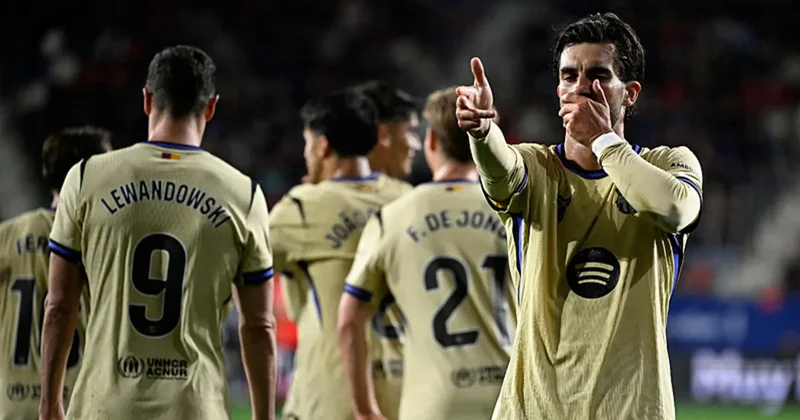 Barcelona, Osasuna deplasmanında galip!