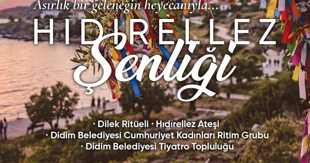 Didim Belediyesi nden Hıdırellez Şenliği Aydın Haberleri