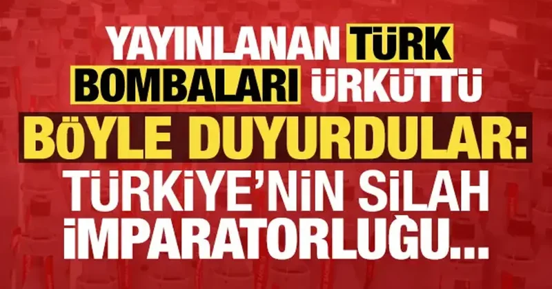 Yayınlanan Türk bombaları ürküttü: Türkiye nin silah imparatorluğu...