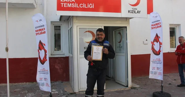 Zara da Birbirimize Candan Bağlıyız kan bağışı kampanyası düzenlendi Sivas Haberleri