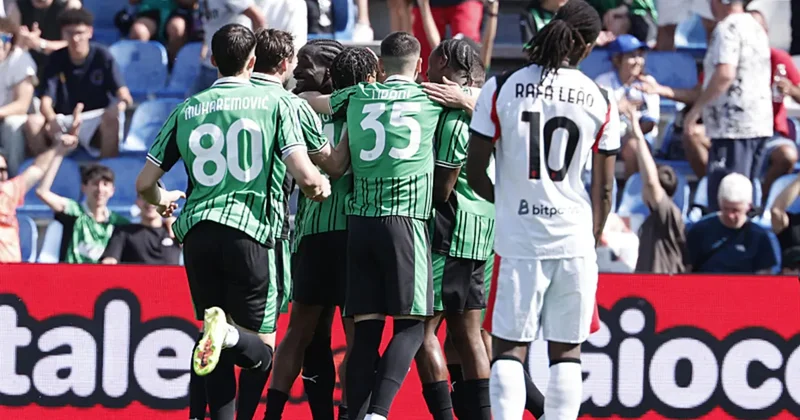 Sassuolo, Milan engelini 2 golle geçti!
