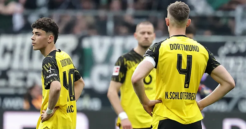 Borussia Dortmund, Borussia Mönchengladbach’a kaybetti!