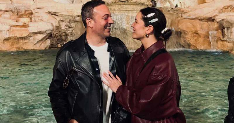 Hazal Subaşı ve Oğuzhan Koç tan Roma da romantik kutlama Magazin haberleri