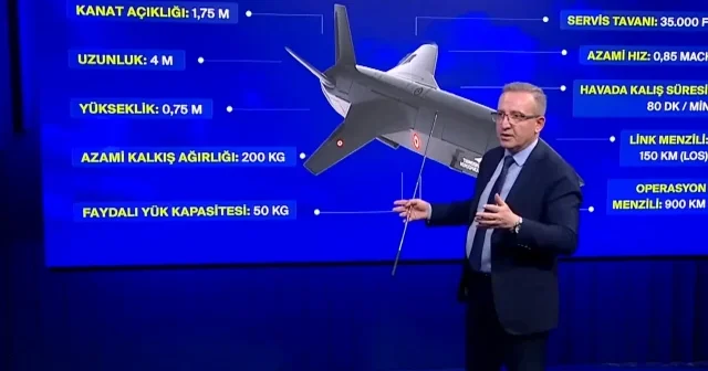 Eray Güçlüer gökyüzünün yeni robotunu canlı yayında anlattı: TUSAŞ Süper Şimşek öyle bir özelliğe sahip ki VİDEO İZLE