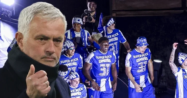 Mourinho’dan şampiyon Porto’ya tebrik mesajı!