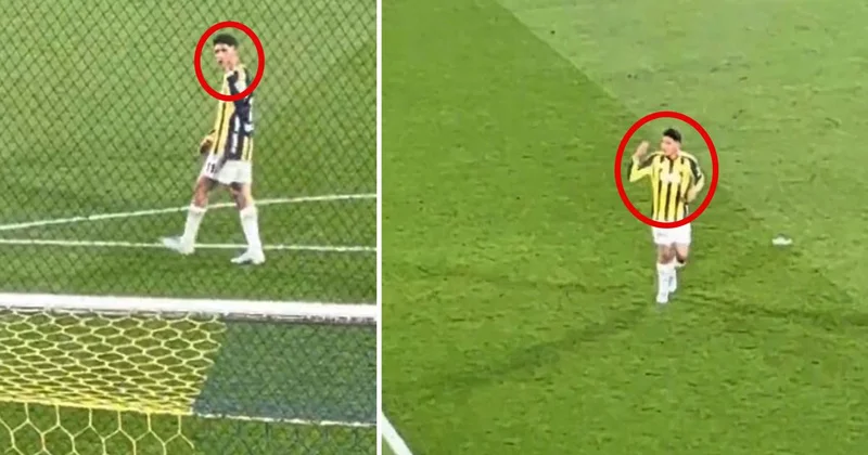 Taraftara hareket yapan Edson Alvarez den paylaşım