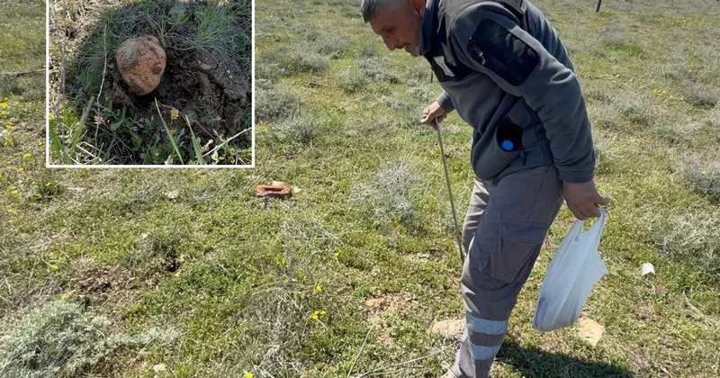 Topraktan gözünü ayırmadan dolaman avı: Altın bulsam bu kadar sevinmem