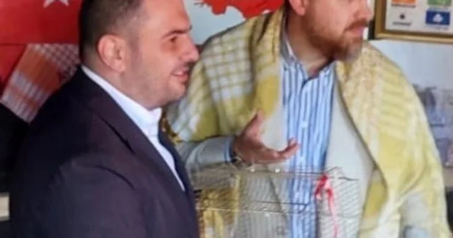 Fenerbahçe taraftarı Bilal Erdoğan a Aydın da madalyalı sarı kanarya sürprizi Aydın Haberleri