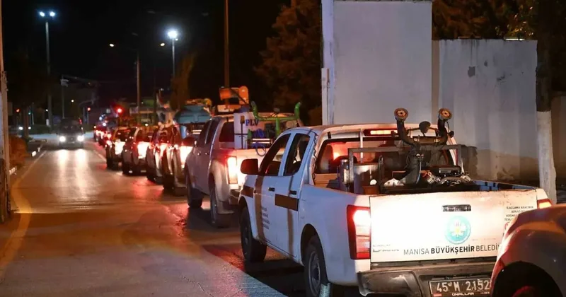 Manisa’da sivrisineğe karşı 7/24 seferberlik