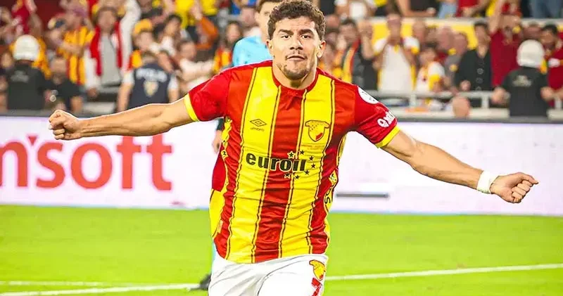 Göztepe de İbrahim Sabra sevinci