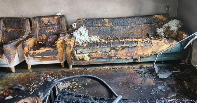 Ahlat ta ev yangını: 1 ağır yaralı Bitlis Haberleri