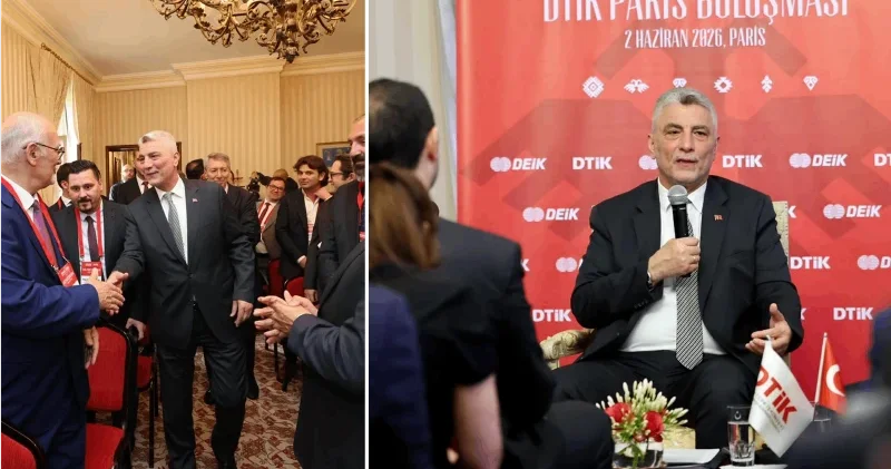 Ticaret Bakanı Bolat Paris te Türk iş insanlarıyla görüştü: Vize, ticaret ve yatırım masada Türkiye Ekonomisi Haberleri