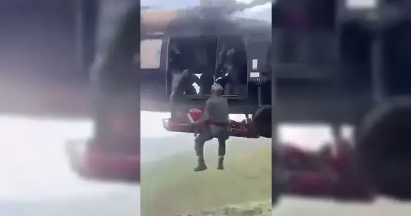 Dağda kalp krizi geçirdi; askeri helikopter ile kurtarıldı