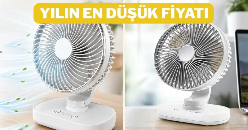 Yazın olmazsa olmazı masa üstü vantilatör indirimde!