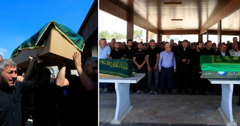Bir mezarda iki acı: Baba ve 9 aylık oğlu aynı mezarda yan yana toprağa verildi Denizli Haberleri