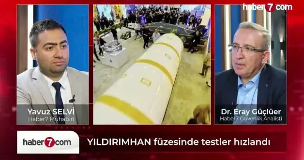 YILDIRIMHAN’da kritik eşik aşıldı! Testler Türkiye genelinde sürüyor