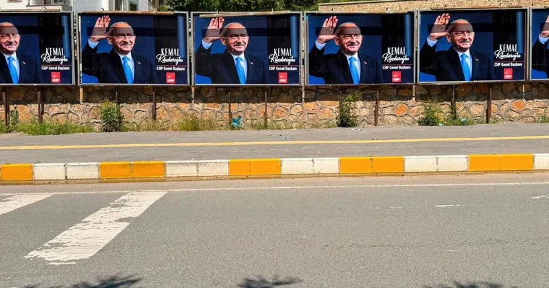 Kılıçdaroğlu afişleri Tunceli yi karıştırdı, Valilikten jet açıklama geldi