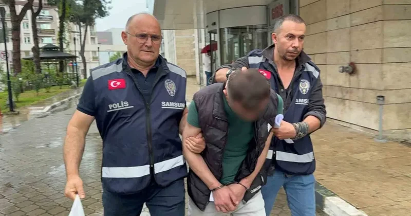 Mezarlıkta eşini darbeden koca tutuklandı