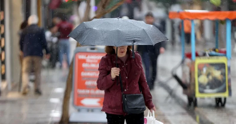 Samsun için sarı uyarı: Kuvveti yağışa dikkat