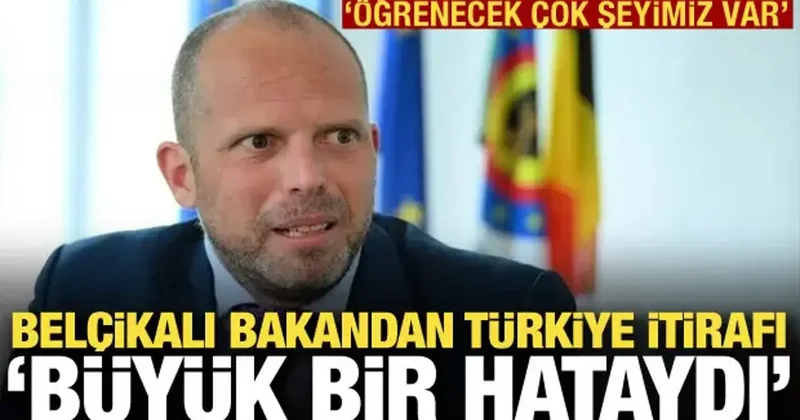 Belçika Savunma Bakanı: Türkiye den öğrenecek çok şey var