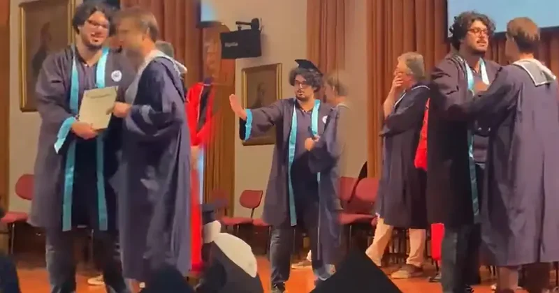 Boğaziçi Üniversitesi nde olaylı mezuniyet töreni! Öğrencinin üniversiteye girişi 5 yıl boyunca yasaklandı