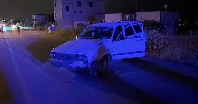 Osmaniye de elektrikli bisiklet ile otomobilin çapışması kamerada; 1 yaralı Osmaniye Haberleri Habertürk Yerel Haberler
