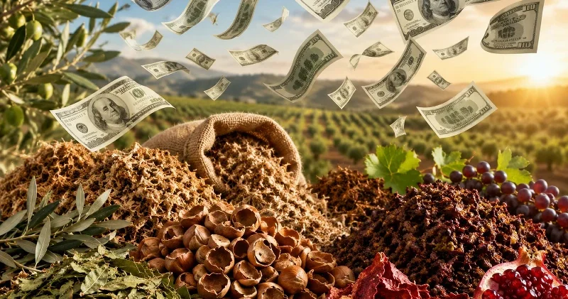 Tarımsal atıkta 120 milyar dolarlık hazine Ekonomi Haberleri