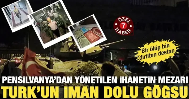 Pensilvanya dan yönetilen ihanetin mezarı: Türk ün iman dolu göğsü