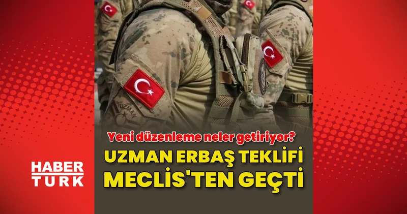 Uzan Erbaş teklifi TBMM Genel Kurulu nda kabul edildi