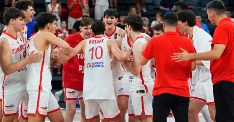 Fransa yı deviren Türkiye U17 Basketbol Takımımız Dünya Kupası nda yarı finalde!