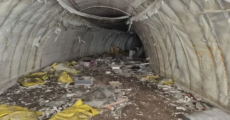 Görenler şoke oldu! 2. Dünya Savaşı’ndan kalma sığınak çıktı
