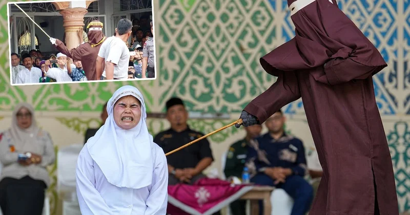 Tiktok’ta öpüşen çifte kırbaç cezası Sözcü Gazetesi