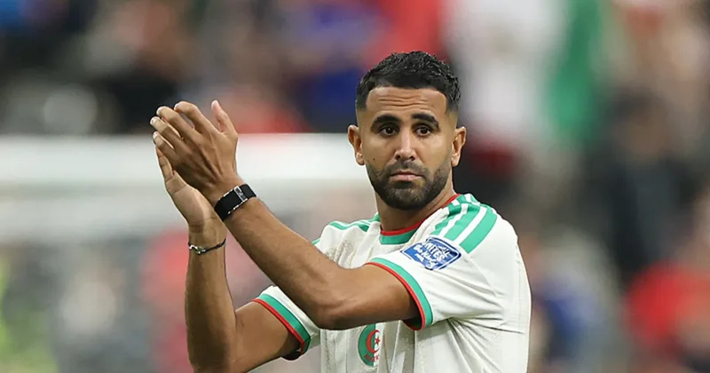 Riyad Mahrez den Dünya Kupası maçı sonrası flaş karar