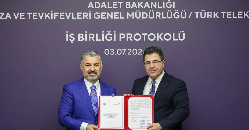 Türk Telekom ile Ceza ve Tevkifevleri Genel Müdürlüğü nden dijital dönüşümde yeni protokol