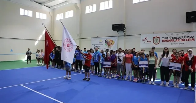 ANALİG tenis müsabakalarının açılış seremonisi yapıldı Sivas Haberleri Habertürk Yerel Haberler
