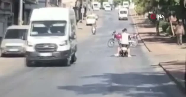 Motosiklet üzerinde motosiklet! Gaziantep te akılalmaz yolculuk