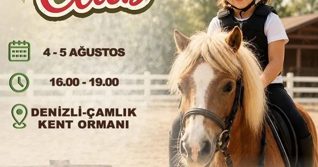 Çocuklar Çamlık Kent Ormanı nda doğa içinde eğlence dolu iki gün yaşayacak Denizli Haberleri Habertürk Yerel Haberler