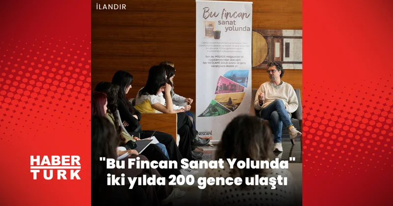 Bu Fincan Sanat Yolunda iki yılda 200 gence ulaştı