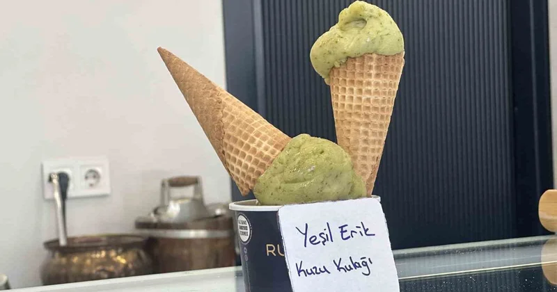 Eskişehir de Tuzlu Dondurma Yeniliği