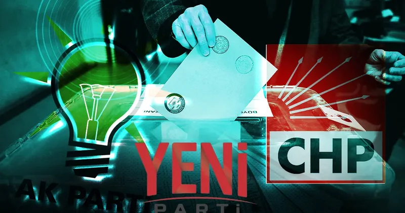 Yeni Parti sonrası ilk anket! CHP nin oranı dikkat çekti