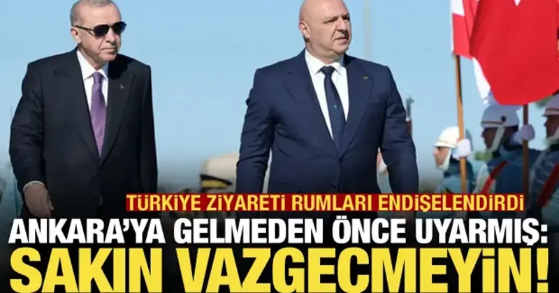 Türkiye ziyareti Rumları endişelendirdi: Sakın vazgeçmeyin!