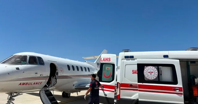 Bingöl de 4 aylık bebek uçak ambulansla Ankara ya sevk edildi Bingöl Haberleri Habertürk Yerel Haberler