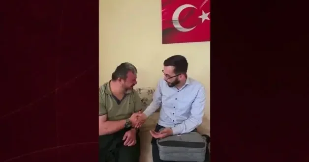 Tayini çıkan imamdan down sendromlu arkadaşına veda