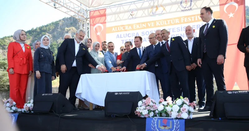 Son dakika: Giresun da Alucra Sosyal Tesisleri nin temel atma töreni yapıldı Son dakika haberleri