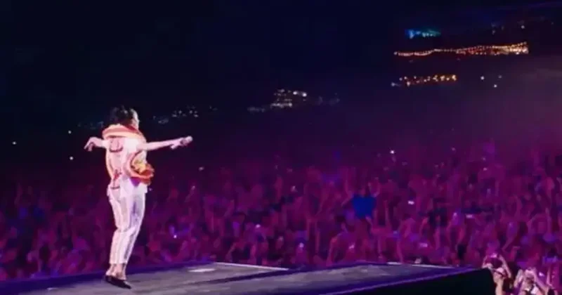 Katy Perry Kosova konserinde Türk hayranlarına şaştı kaldı! Her sorduğu aynı cevabı verdi