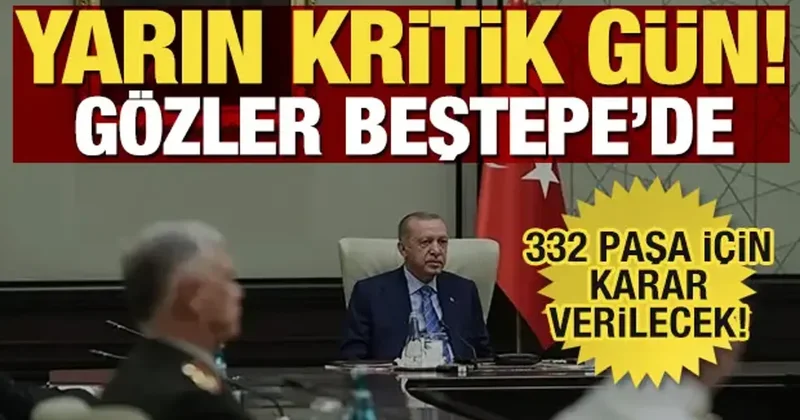 Yarın kritik gün! Gözler Beştepe de: TSK da terfi ve atama kararları verilecek