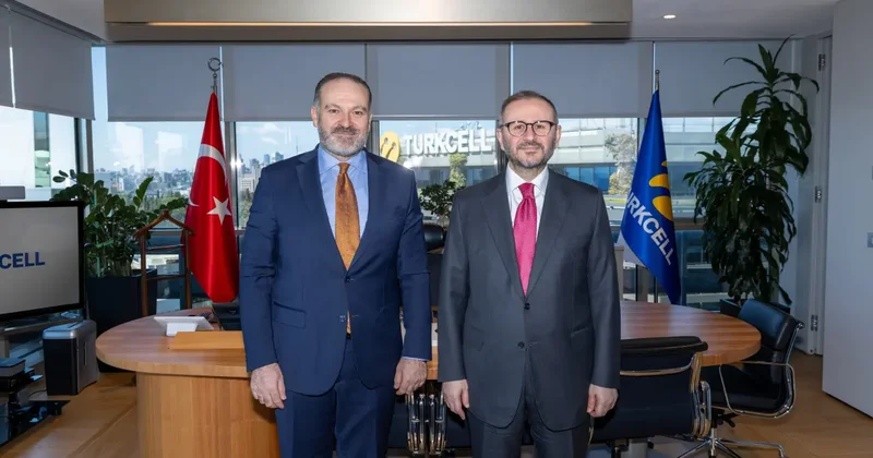 TRT Genel Müdürü Sobacı’dan Turkcell Yönetim Kurulu Başkanı Kazancı’ya ziyaret